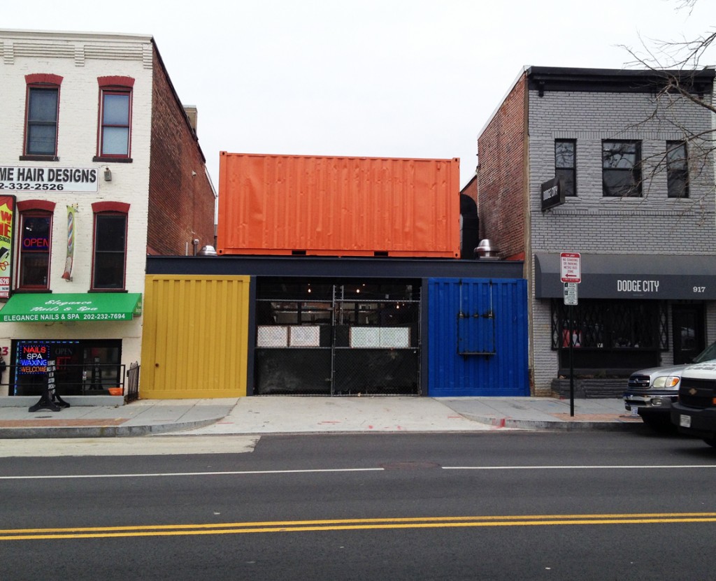 El Rey, U Street’s new shipping container taqueria, will open this month